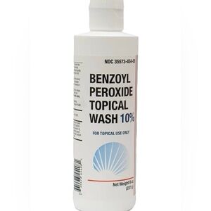 BurelPharma Benzoyl Peroxide 10% Topical Acne Face Wash #prescription acne